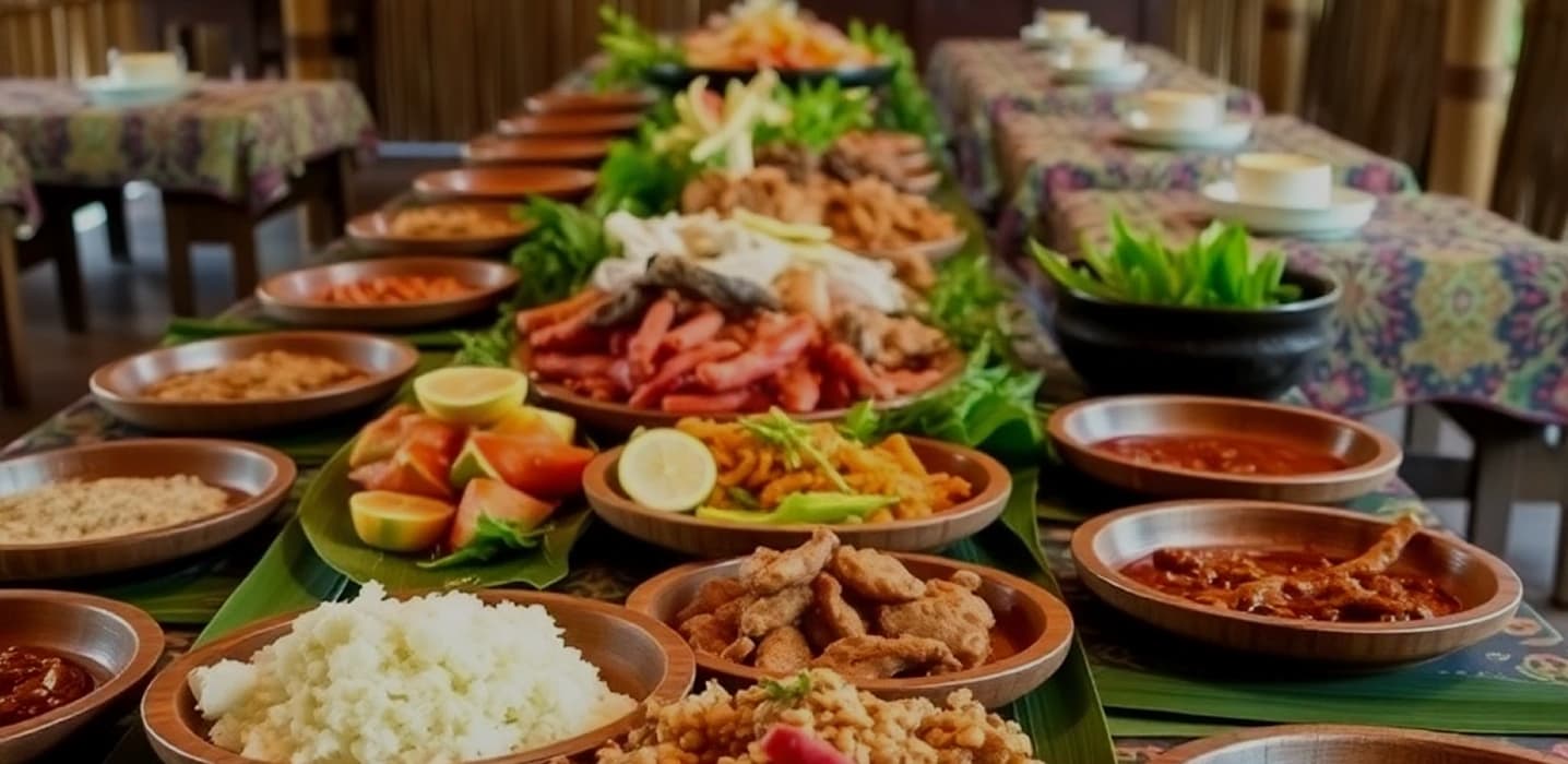 Javanese Cuisine Spread