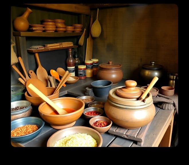 Traditional Javanese Kitchenware